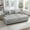 Grey, variant on 75.5" Double Chaise Lounge with Adjustable Backrest, Sleeper Sofa Bed with Cup Holders, Phone Holder and Armrest Storage, Corduroy Loveseat Sofa for Living Room, Green