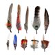 thumbnail image 4 of Plumas para sombreros, plumas surtidas, plumas para sombreros de vaquero, plumas para manualidades, plumas para fedora, decoración, centros de mesa, manualidades y accesorios., 4 of 5