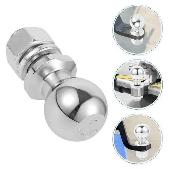 BESTYASH Truck Balls Tow Ball Stainless Steel for RV Towing 1Pack