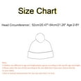 thumbnail image 3 of Godderr 2-8Y Kids Toddler Boys Girls Winter Hat Baby Fleece Ski Cap Cute Thickened Fleece Scarf One Piece Hat Warm Windproof Ear, 3 of 7