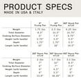 thumbnail image 4 of Made In Cookware - 10 Pc Stainless Steel Pot Pan Set - 5 Ply Clad, 4 of 6