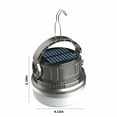 thumbnail image 2 of QTOCIO Home Decor, Solar Portable Camping Tent Night Light, Camping Lantern With 6 Light Modes, Lamp For Outdoor Home And Car, Perfecr For Power Outages, Emergency, 2 of 5