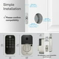 thumbnail image 6 of Yale Assure Lock 2, Satin Nickel Touch Keypad for Key-Free Entry (Bluetooth) YRD420-BLE-619, 6 of 10