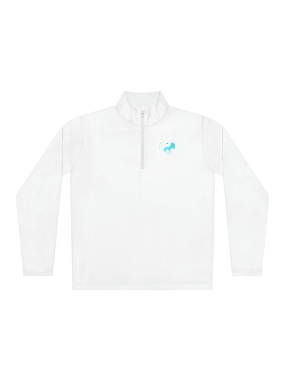Yin-Yang Clouds Quarter-Zip Pullover