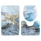 thumbnail image 1 of Juego de 3 alfombrillas de baño antideslizantes, lavables, de mármol, transpirables y suaves. C, 1 of 8