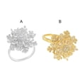 thumbnail image 4 of Minnieouse Anillo de apertura para mujer, anillos de decoración de cobre, decoraciones de mano ajustables, joyería chapada para niñas y mujeres, joyería Ropa, zapatos y accesorios Miscelánea Oro Minnieouse AP014632-02, 4 of 6
