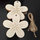 thumbnail image 1 of Xihbxyly Adornos Colgantes de Madera para Pascua, Conejito, Huevo y Flores. Divertido Proyecto de Manualidades para El Hogar, Decoración de Jardín, Suministros para Fiestas de Pascua. Juego de 10 Pie, 1 of 7