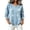 Sky Blue-A, variant on Womens Floral Cardigan Sweater Long Sleeve Crew Neck Button Down Coat Fashion Comfy Casual Loose Knitted Outwear (XL, Sky Blue-A)