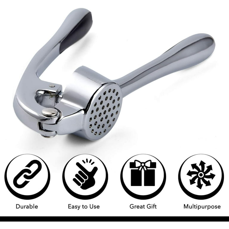 Jiaroswwei Electric Garlic Press Wireless Water-proof Plastic Simple Operation Electric Meat Grinder Kitchen Tools, Size: 250 mL, Gray