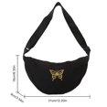 thumbnail image 3 of Bolso tipo cartera informal para mujer, ligero, versátil, bolso de media luna para mujer, 3 of 9