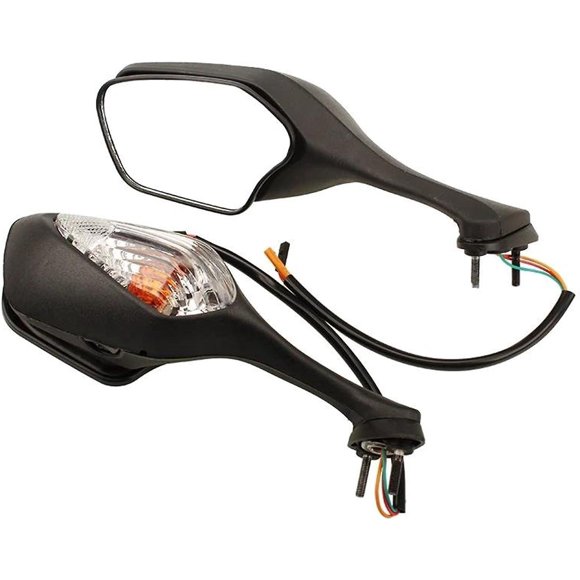 Rétroviseurs Latéraux de Moto Vue Arrière Rétroviseurs Latéraux Signal Lumière Led pour Cbr1000rr pour Cbr 1000rr 1000 Rr 2008 2009 2010 2011 2012 Moto