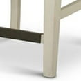 thumbnail image 6 of Steve Silver Cayla Indoor Dining Farmhouse Wood 40" Height Side Chair, Set of 2, White, 6 of 10