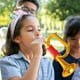 thumbnail image 2 of Juguete de corneta de plástico para niños pequeños, instrumento musical para educación temprana, trompeta, corneta, accesorio para actuación en escenario, 2 of 7