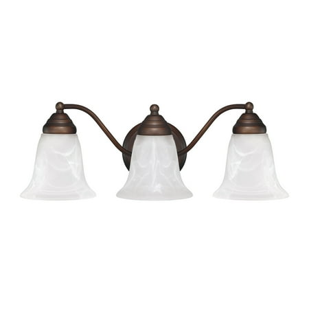 Bronze Patina 4 Light Vanity - Capital Lighting Burnished Bronze 3 Light Vanity Fixture