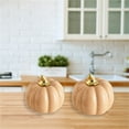 thumbnail image 3 of SUNSIOM Ceramic Pumpkins Artificial Pumpkins Decorative Pumpkins Modern Table Centerpieces for Home, 3 of 9