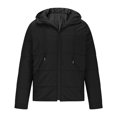 thumbnail image 4 of ZOYOEN Mens Winter Coats with Hood- Warm Zipper Lightweight Casual Down Quilted Jacket Black Size S-2XL, 4 of 6