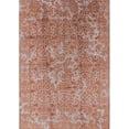 thumbnail image 1 of Ahgly Company Machine Washable Indoor Rectangle Industrial Modern Silver Pink Area Rugs, 5' x 8', 1 of 1