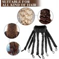thumbnail image 2 of Bigoudis Sans Chaleur pour Coiffure de Nuit avec Bandeau Réglable, Rouleaux à Cheveux Sans Chaleur Rose, 2 of 4