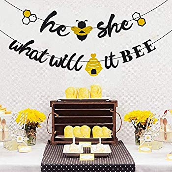 Bee Gender Reveal What Will It Bee Banner He Or She Beehive Themed Backdrop Black Glitter Baby Shower Party Supplies Decorations Walmart Com Walmart Com Bee Gender Reveal What Will It Bee Banner He Or She Beehive Themed Backdrop Black Glitter Baby Shower Party Supplies Decorations Walmart Com Walmart Com