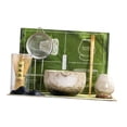 thumbnail image 2 of Kit de cerámica de té de matcha, regalo de matcha para amantes del té, batidor de batidora, del té de té Ceremonía de té con 7 piezas blancas, 2 of 9