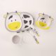 thumbnail image 2 of Juego de vajilla infantil Fekdod Bamboo, 5 piezas con plato, cuenco y taza, 2 of 6