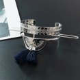 thumbnail image 4 of Ensemble de Chignon pour Femmes, Manchette Décorative à Pompons, Bâton pour Cheveux à Bout Rond, Cage Porte-Chignon, 4 of 8