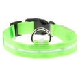 thumbnail image 2 of kusrkot Collier Lumineux LED pour Chat en Nylon Fournitures pour Chiot LED L, 2 of 9