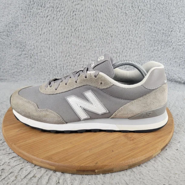 New Balance Shoes Mens 9.5 D 515v3 Training Sneakers Gray Suede Low ML515GR3