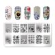 thumbnail image 2 of 91 Plantilla Flor Fruta Verano Navidad Manicura Impresión Diy Para Placa De Imagen, 2 of 5