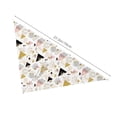 thumbnail image 3 of Goofa Geometric Triangle Printing Dog Bandana ,Cat Scarf Adjustable Bib Handkerchief Accessories for Dogs Cats,Pet scarf,Pet fashion, 3 of 6