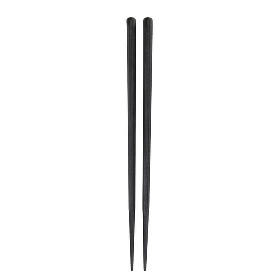 Japanese Chopsticks, Gaqring Alloy Non-Slip Sushi Chopsticks Set, Polymer Fiberglass Chop Sticks 22-25cm Chinese Gift Pair, Black