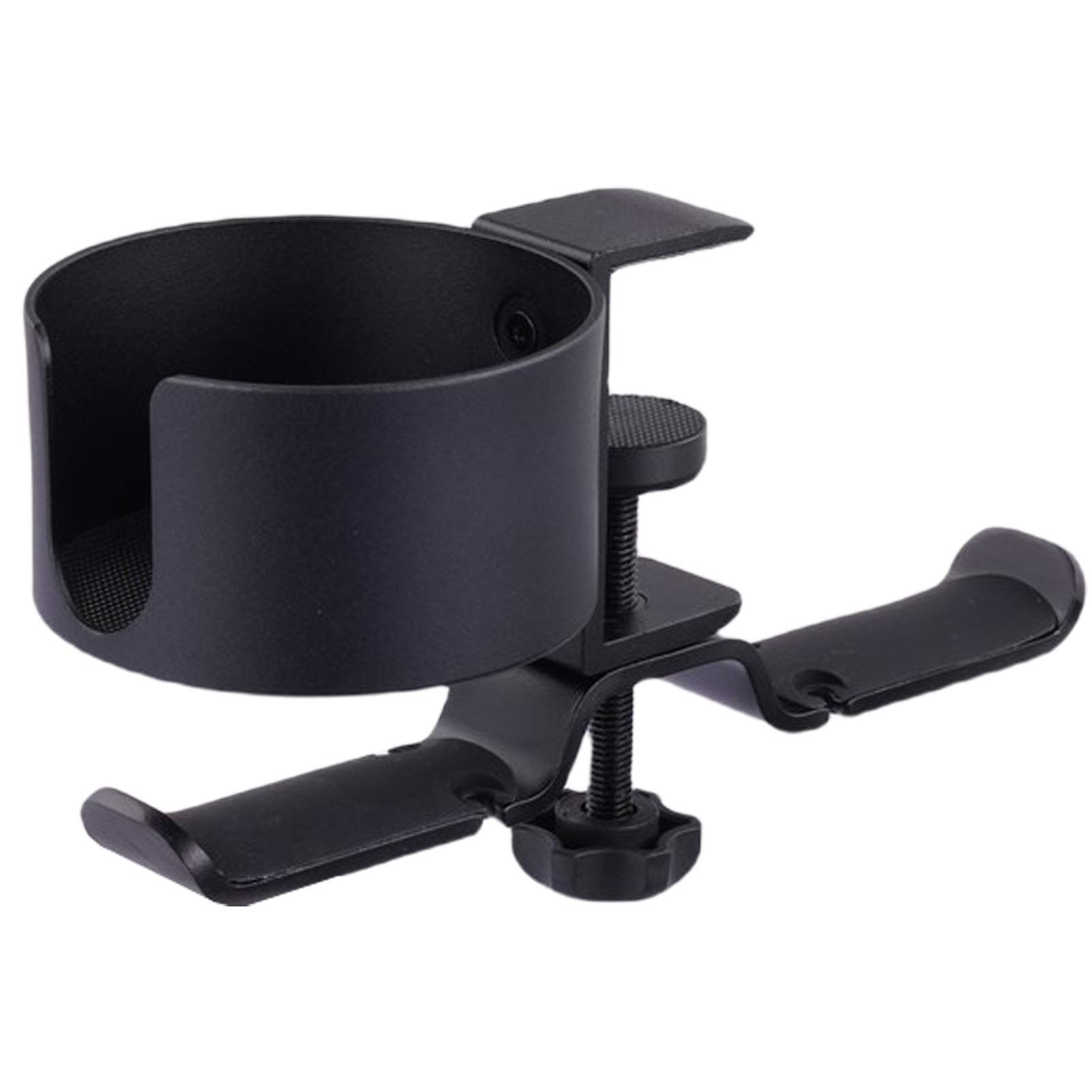 Desk Cup Holder Clamp Water Bottle Holders for Desk 2 in 1 Anti