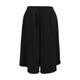 thumbnail image 6 of Certgust Hot Sales Under $35 Vacation Outfits for Women Wide Leg Pants for Women Flowy Palazzo Drawstring Elastic Waist with Pockets Summer Beach Vacation Outfits, 6 of 8
