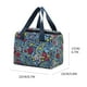 thumbnail image 2 of Bolsa térmica para la fiambrera para colegio y trabajo - Porta-cajas térmicas de bento con forro de aluminio de aluminio, portátil e impermeable para comida caliente/fría, picnics, oficina y viajes, 2 of 2