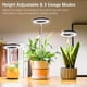 thumbnail image 5 of Ground-plugged Plant Light Timable Dimmable Angel Ring Full Spectrum Imitation Sunlight Succulent Pot Grow Light Fill Lights, 5 of 5