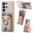 thumbnail image 1 of Funda FOXDOCK para Samsung Galaxy S26 Ultra billetera, soporte ajustable y diseño seguro-caqui, 1 of 6