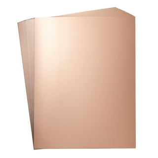 Multipack of 15 - Bazzill Foil Cardstock 12X12-Rose Gold – American Crafts