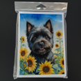 thumbnail image 3 of Cairn Terrier in Sunflowers Greeting Cards Pack of 8 7 in x 5 in, 3 of 3