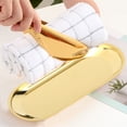 thumbnail image 2 of Storage DishStainless Steel Nordic Oval Oval Tray Towel Tray Tried and Trusted, 2 of 5