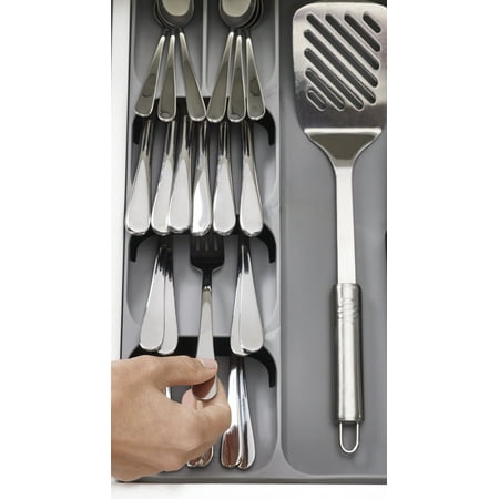 Best Joseph Joseph DrawerStore cutlery, utensil and gadget organiser - Grey deal