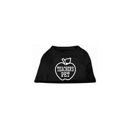 Black Pet Screen - Teachers Pet Screen Print Shirt Black L (14)