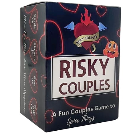 Couples Challenge Game 150 Spicy Couples Questions Romantic Date Night Drinking Game Cards