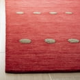 thumbnail image 3 of Safavieh Himalaya Derbhile Solid Wool Runner Rug, Red, 2'3" x 8', 3 of 8