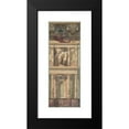 thumbnail image 2 of Jules-Edmond-Charles Lachaise 9x18 Black Modern Framed Museum Art Print Titled - Design for a Bay of a Side Wall, Chateau De Behourt (19th Century), 2 of 5
