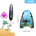 thumbnail image 3 of Inflatable Surf Boards with Handles, Lightweight Body Board Swimming Summer Floating Surfboard, Fun Surf Boards Surfing Swim Water Board Boards for Beach Kids, 3 of 8