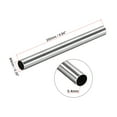 thumbnail image 2 of Uxcell 9mm OD 0.4mm Wall Thick 250mm Length 304 Stainless Steel Tube, 2 of 5