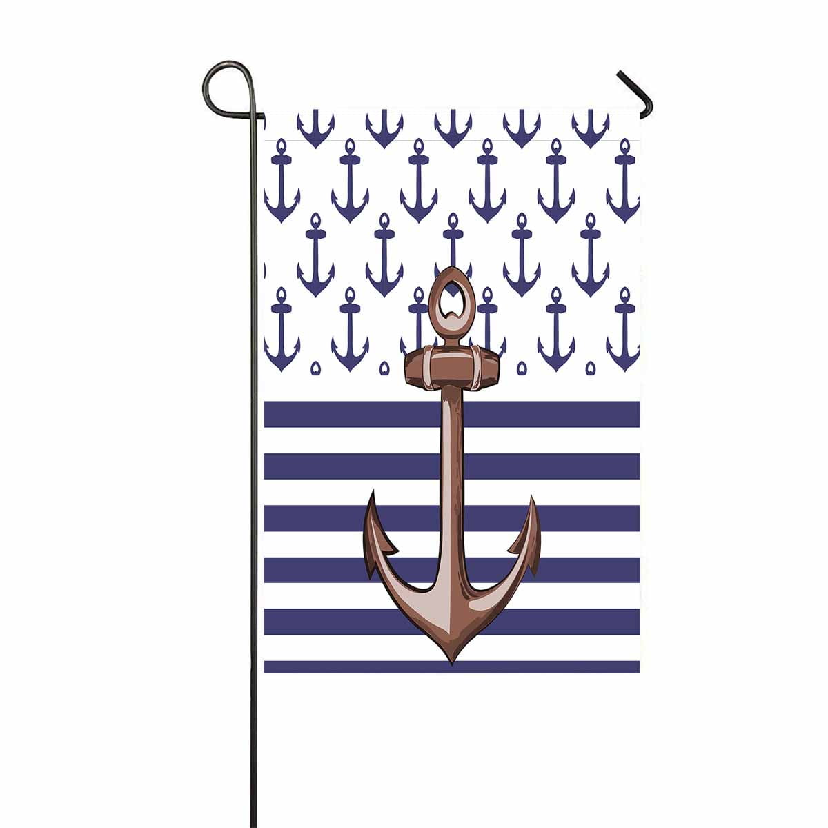 Garden Flag Nautical Anchor Flag House Flag 