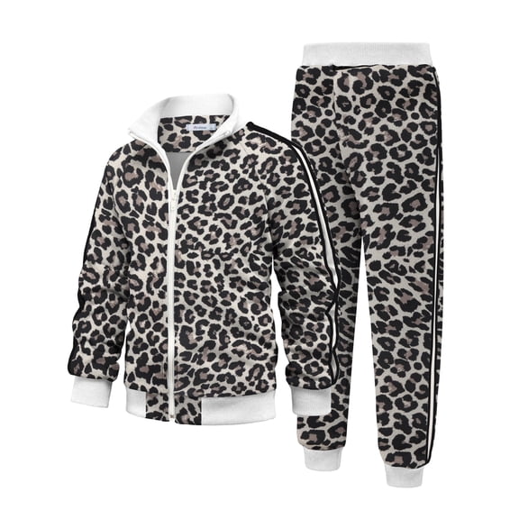 Arshiner Boy's Active Tracksuits Sets Full Zip Sports Jogging Suits Athletic Running 2 Piece Sweatsuits