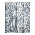 thumbnail image 2 of Creative Products Slate Tropical Leaves 71 x 74 Shower Curtain, 2 of 2