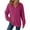 Hot Pink a2, variant on jobturf Hoodies for Women Fall Winter Athletic Zip up Jacket Fashion Solid Waffle Long Sleeve Hooded Sweatshirt Going Out Tops with&nbsp;Pockets Size L